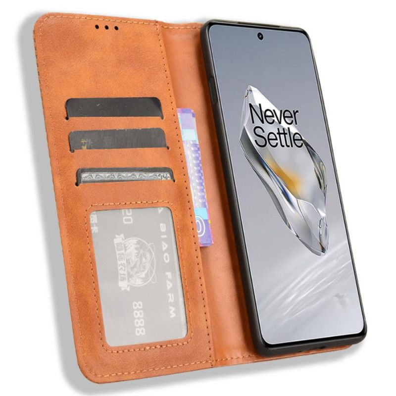 Flip Kotelot Oneplus 12r Retro Etui Ochronne