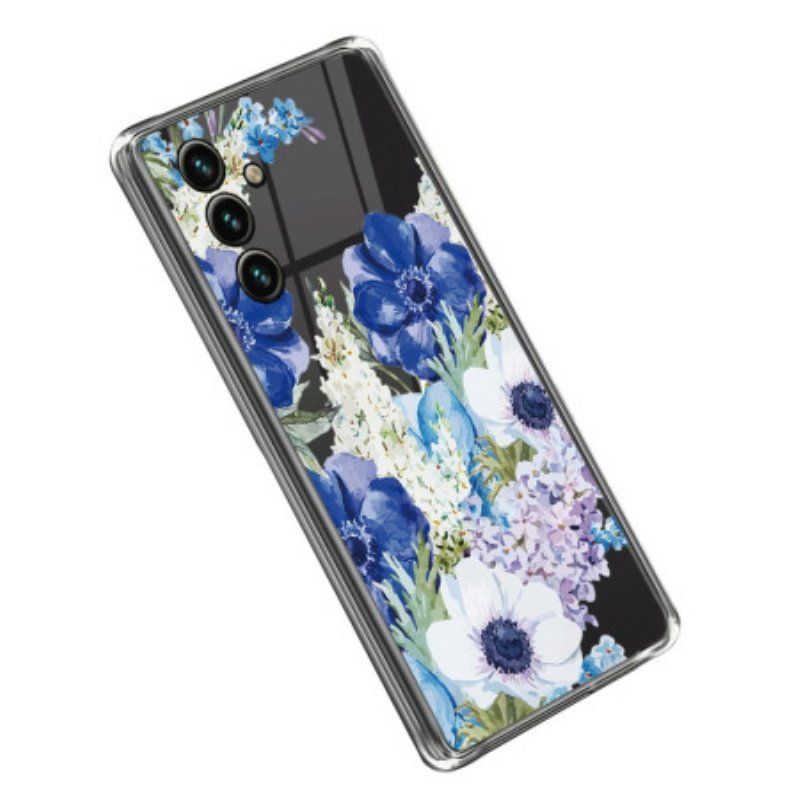 Etui do Samsung Galaxy A14 / A14 5G Przezroczysty Roślinny