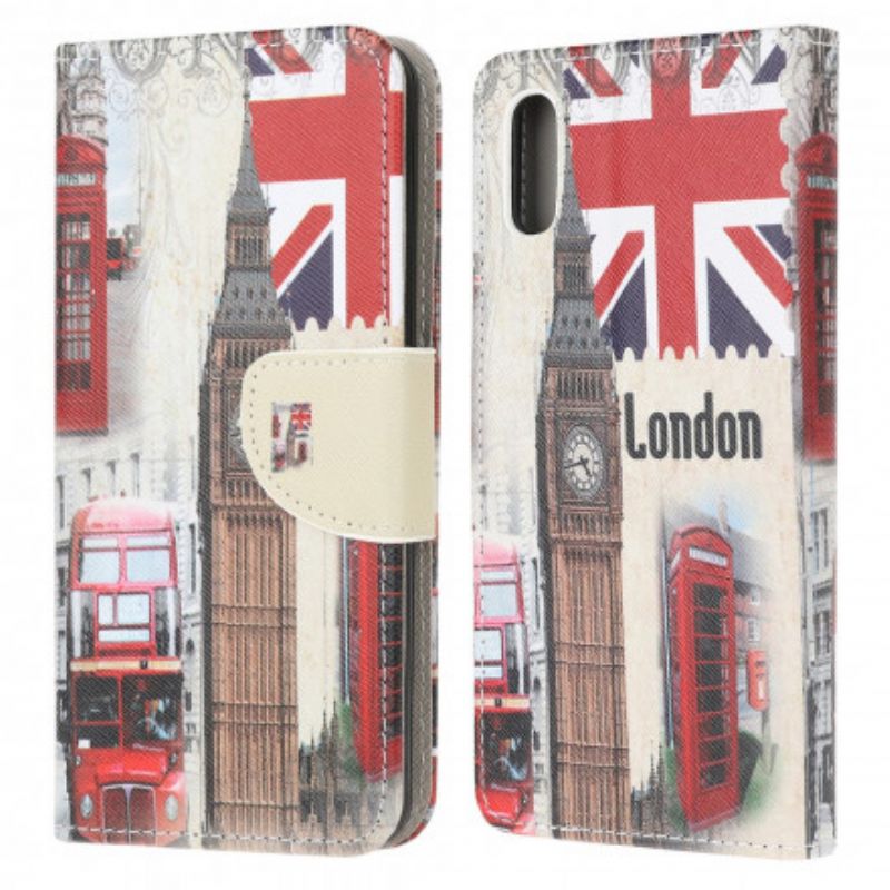 Etui Folio Do Samsung Galaxy Xcover 5 Londyn Życie