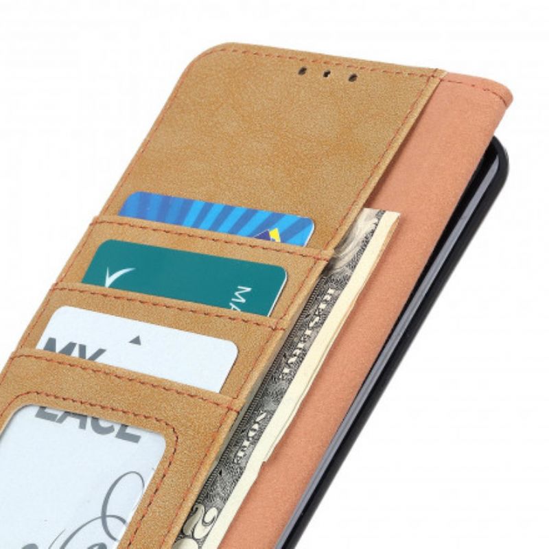 Etui Folio Do Samsung Galaxy Xcover 5 Sztuczna Skóra Split Retro Khazneh