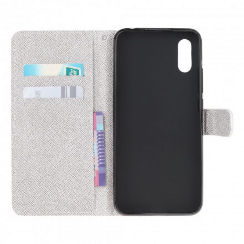 Etui Folio Samsung Galaxy Xcover 5 Diamentowe Motyle Pasiaste Etui Ochronne