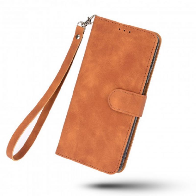 Etui Folio Samsung Galaxy Xcover 5 Dotyk Skóry