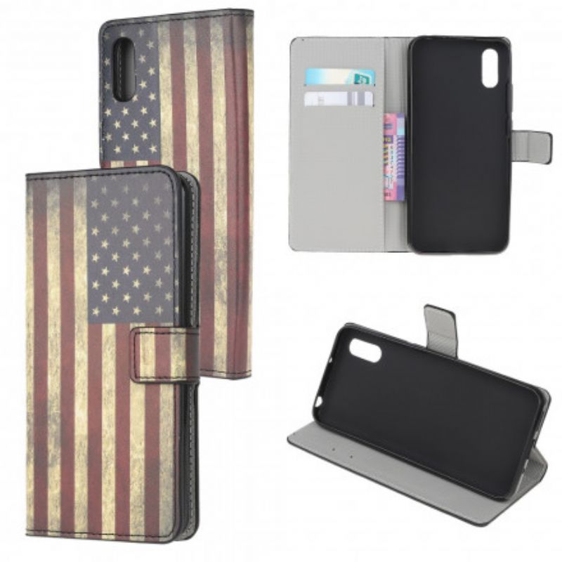 Etui Folio Samsung Galaxy Xcover 5 Flaga Usa Etui Ochronne