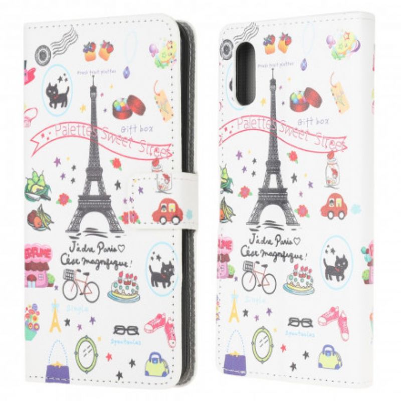 Etui Folio Samsung Galaxy Xcover 5 Kocham Paryż