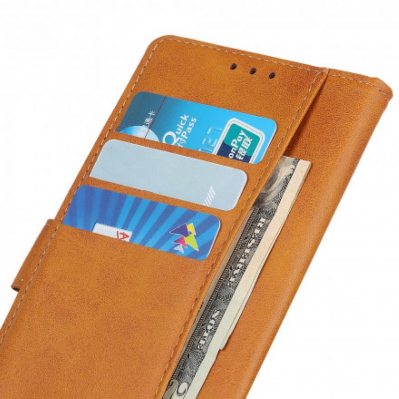 Etui Folio Samsung Galaxy Xcover 5 Retro Matowy Efekt Skóry Etui Ochronne