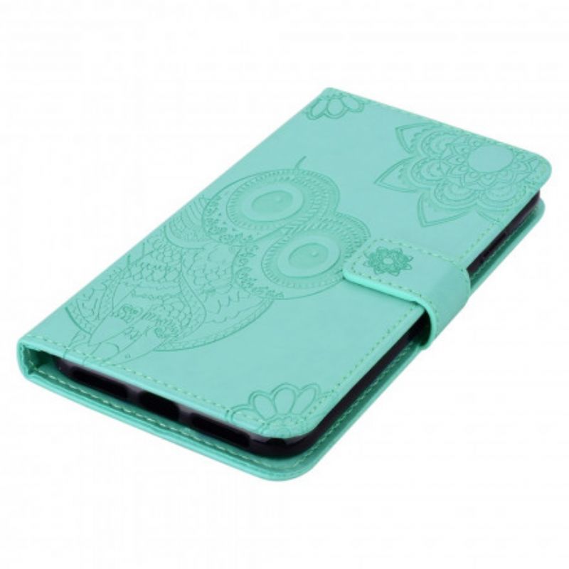 Etui Folio Samsung Galaxy Xcover 5 Sowa Mandala I Smycz