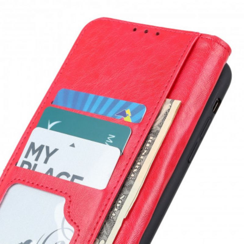 Etui Folio Samsung Galaxy Xcover 5 Teksturowana Sztuczna Skóra Etui Ochronne