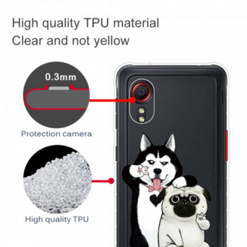 Futerały Samsung Galaxy Xcover 5 Etui Na Telefon Śmieszne Psy