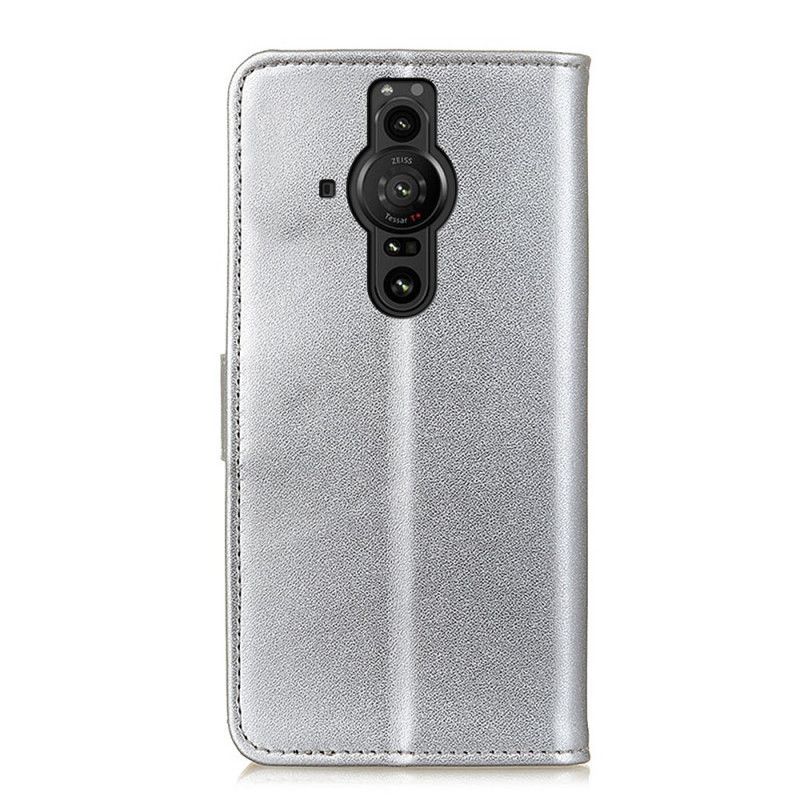 Etui Folio Do Sony Xperia Pro-i Zwykła Sztuczna Skóra