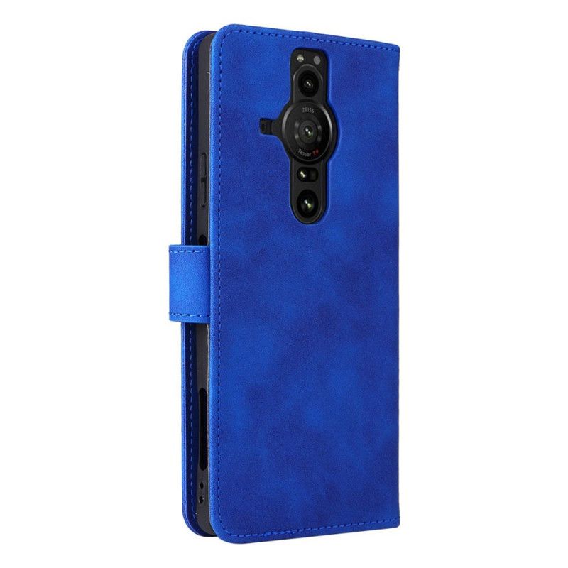 Etui Folio Sony Xperia Pro-i Dotyk Skóry Etui Ochronne