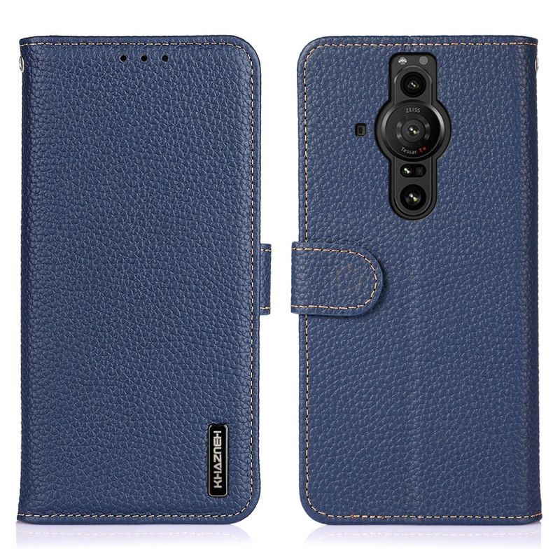 Etui Folio Sony Xperia Pro-i Lychee Leather Khazneh Etui Ochronne