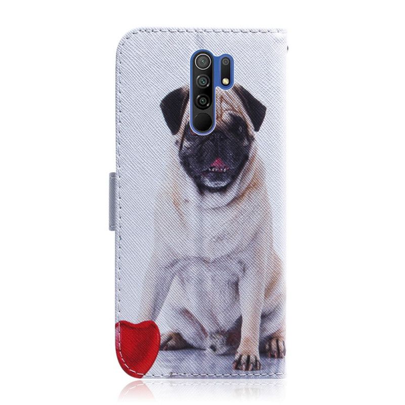 Etui Folio Xiaomi Redmi 9 Mops Etui Ochronne