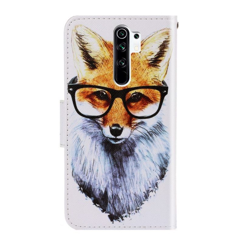 Etui Folio Xiaomi Redmi 9 Nerd Fox Ze Stringami