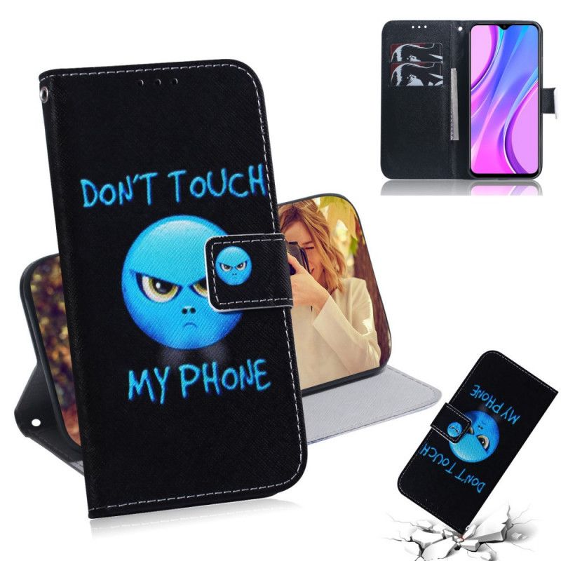 Etui Folio Xiaomi Redmi 9 Telefon Emoji Etui Ochronne