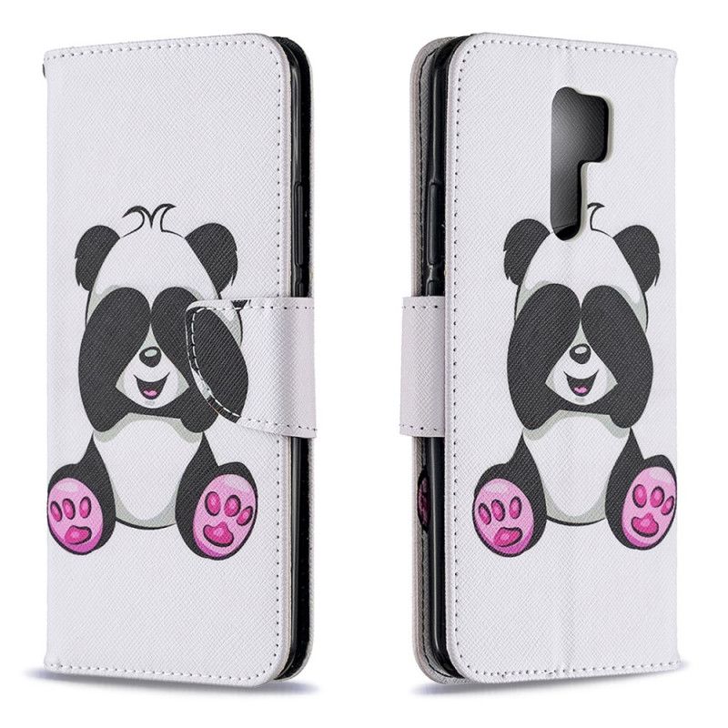 Etui Folio Xiaomi Redmi 9 Zabawna Panda