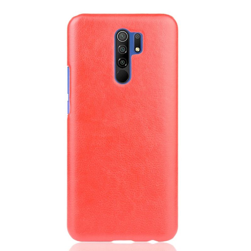 Etui Xiaomi Redmi 9 Szary Czarny Efekt Skóry O Wysokiej Wydajności