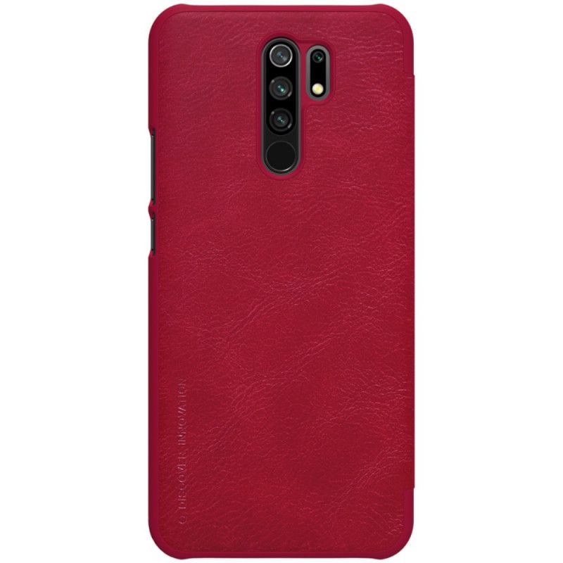 Flip Kotelot Xiaomi Redmi 9 Czarny Seria Nillkin Qin