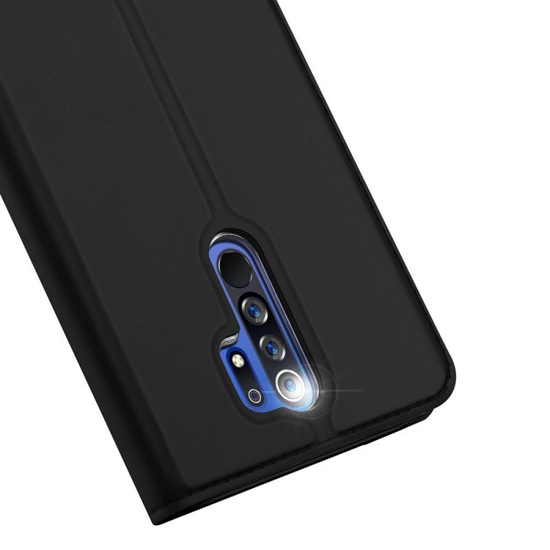 Flip Kotelot Xiaomi Redmi 9 Granatowy Czarny Etui na Telefon Pro Dux Ducis Skin