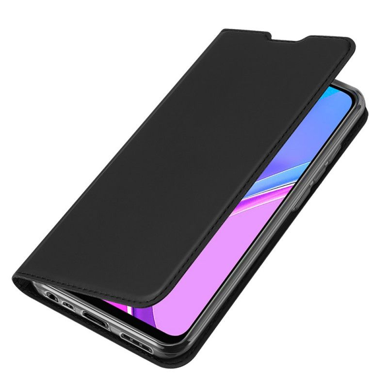 Flip Kotelot Xiaomi Redmi 9 Granatowy Czarny Etui na Telefon Pro Dux Ducis Skin