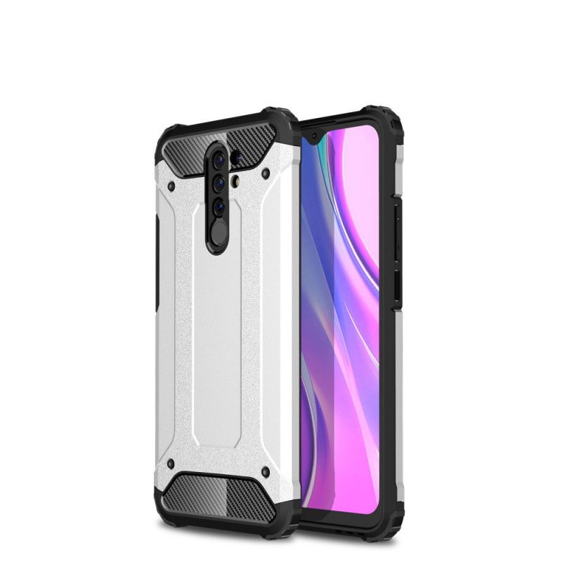 Futerały Xiaomi Redmi 9 Czerwony Czarny Ocalały