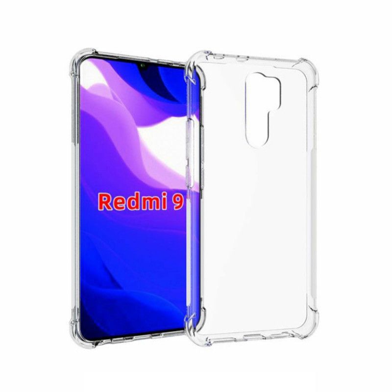 Futerały Xiaomi Redmi 9 Etui na Telefon Przezroczyste Wzmocnione Rogi