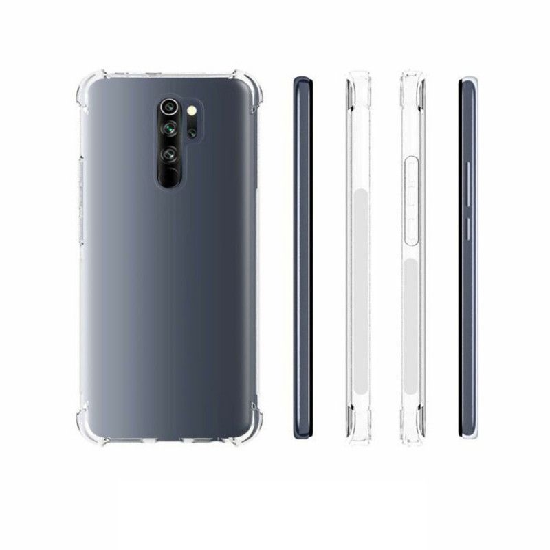 Futerały Xiaomi Redmi 9 Etui na Telefon Przezroczyste Wzmocnione Rogi