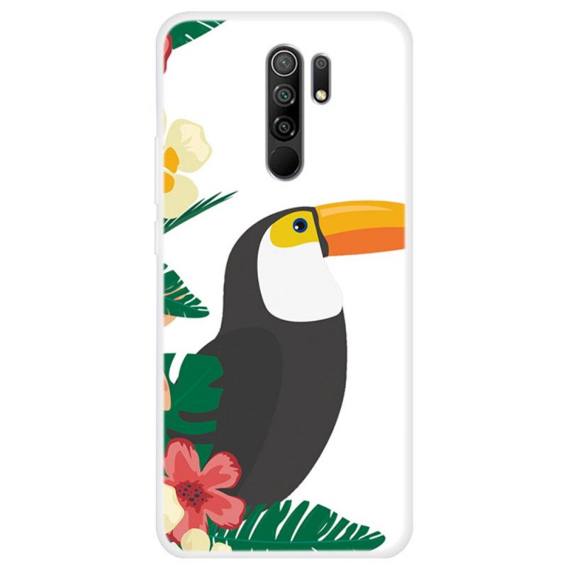 Futerały Xiaomi Redmi 9 Etui na Telefon Toukan W Dżungli