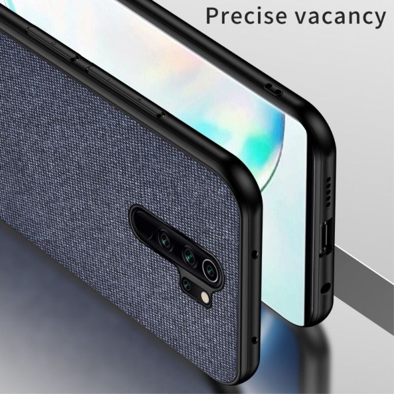 Futerały Xiaomi Redmi 9 Szary Czarny Etui na Telefon Ugryzienie Ze Sztucznej Skóry