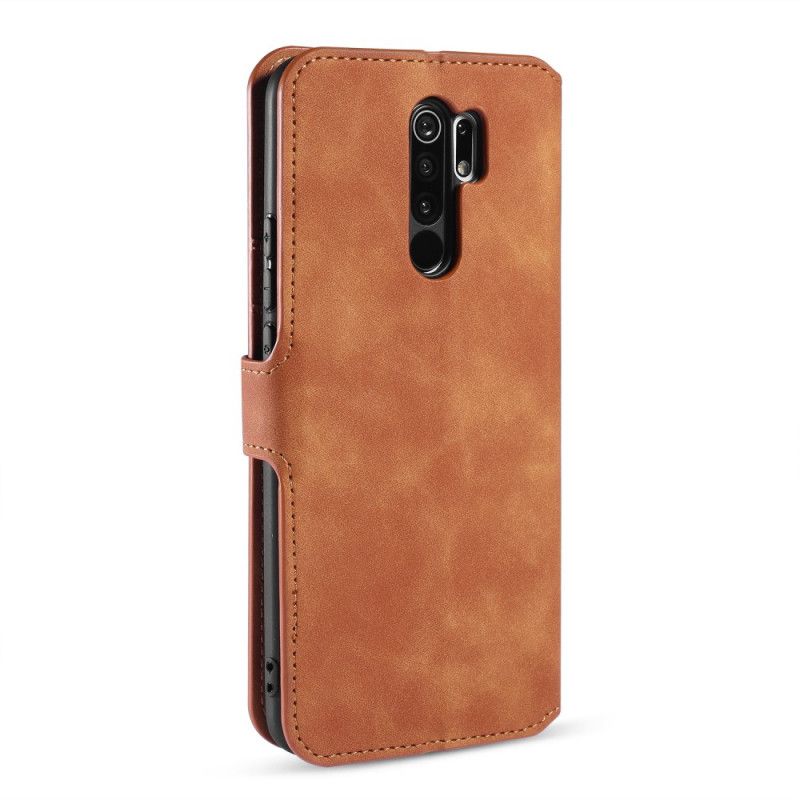 Pokrowce Xiaomi Redmi 9 Szary Czarny Retro Dg.Ming