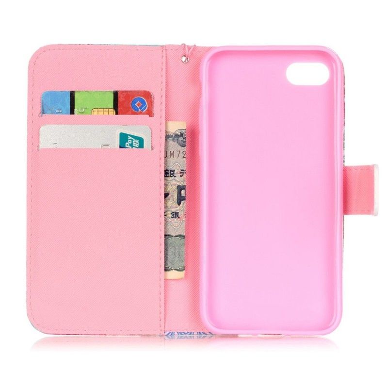 Etui Folio iPhone 7 / 8 / SE 2 Alicja W Krainie Czarów Etui Ochronne