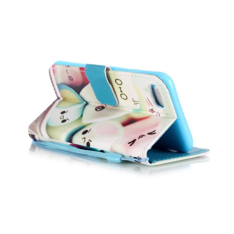 Etui Folio iPhone 7 / 8 / SE 2 Pianki Marshmallows Etui Ochronne