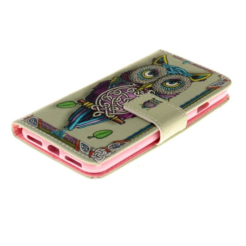 Etui Folio iPhone 7 / 8 / SE 2 Sowa Plemienna