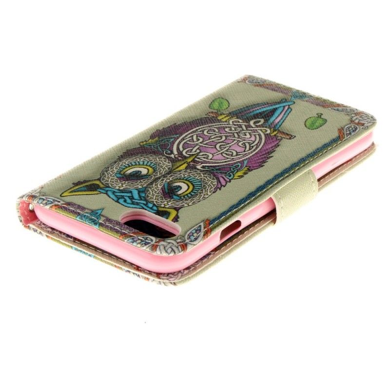 Etui Folio iPhone 7 / 8 / SE 2 Sowa Plemienna