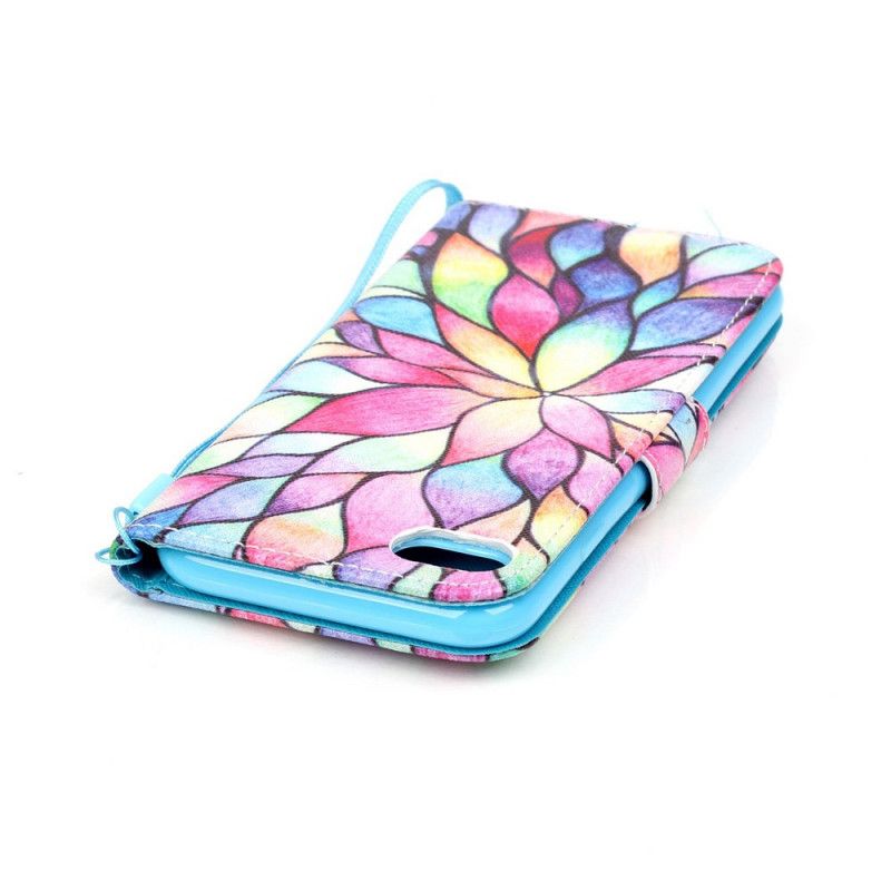 Etui Folio iPhone 7 / 8 / SE 2 Stringi W Kwiaty W Akwarela Etui Ochronne