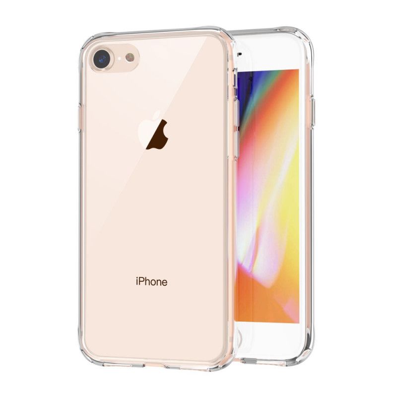 Futerały iPhone 7 / 8 / SE 2 Etui na Telefon Przezroczysty Na Szkle I Akrylu