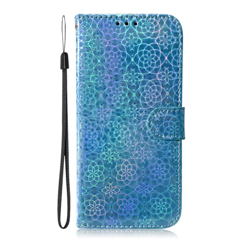 Etui Folio iPhone 12 Mini Szary Czarny Czysty Kolor Etui Ochronne