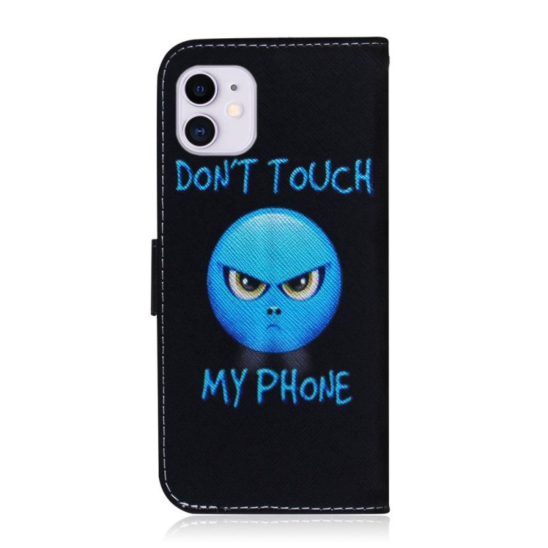 Etui Folio iPhone 12 Mini Telefon Z Emoji Etui Ochronne