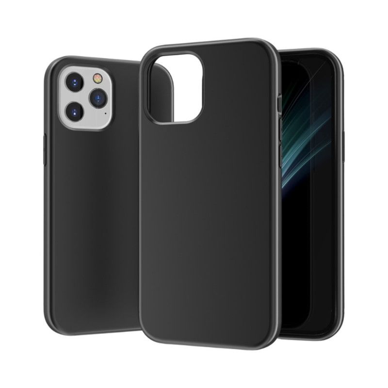 Etui iPhone 12 Mini Biały Czarny Ochrona Przed Odciskami Palców I Rozbryzgami