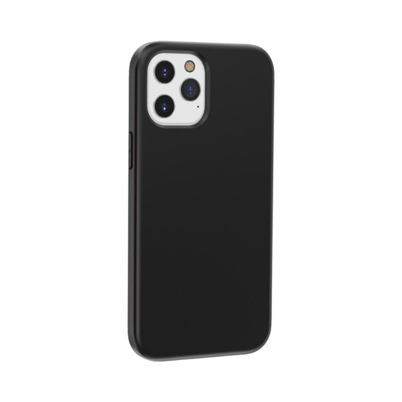 Etui iPhone 12 Mini Biały Czarny Ochrona Przed Odciskami Palców I Rozbryzgami