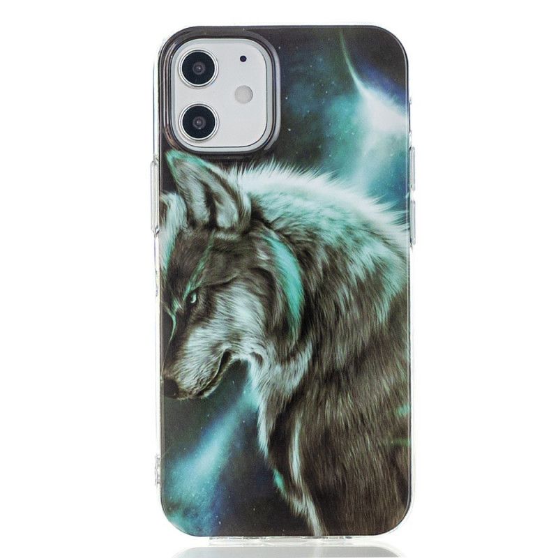 Etui iPhone 12 Mini Królewski Wilk