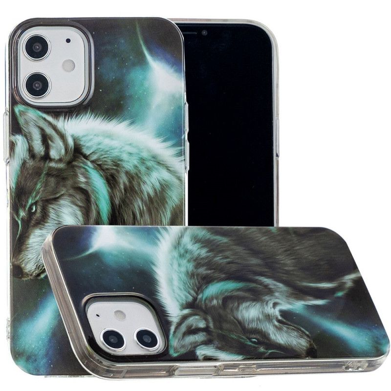 Etui iPhone 12 Mini Królewski Wilk