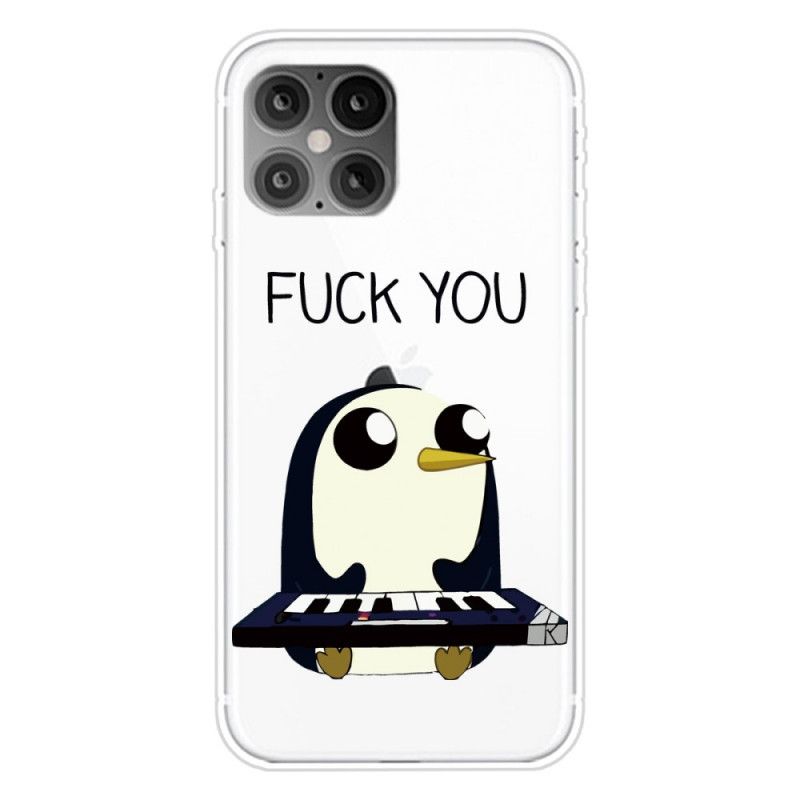 Etui iPhone 12 Mini Pingwin Cię Pieprzy