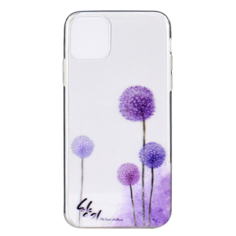 Etui iPhone 12 Mini Przezroczyste Kolorowe Mlecze