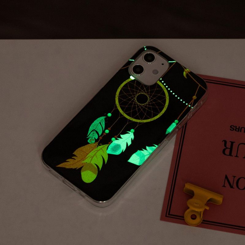 Etui iPhone 12 Mini Wyjątkowy Fluorescencyjny Łapacz Snów