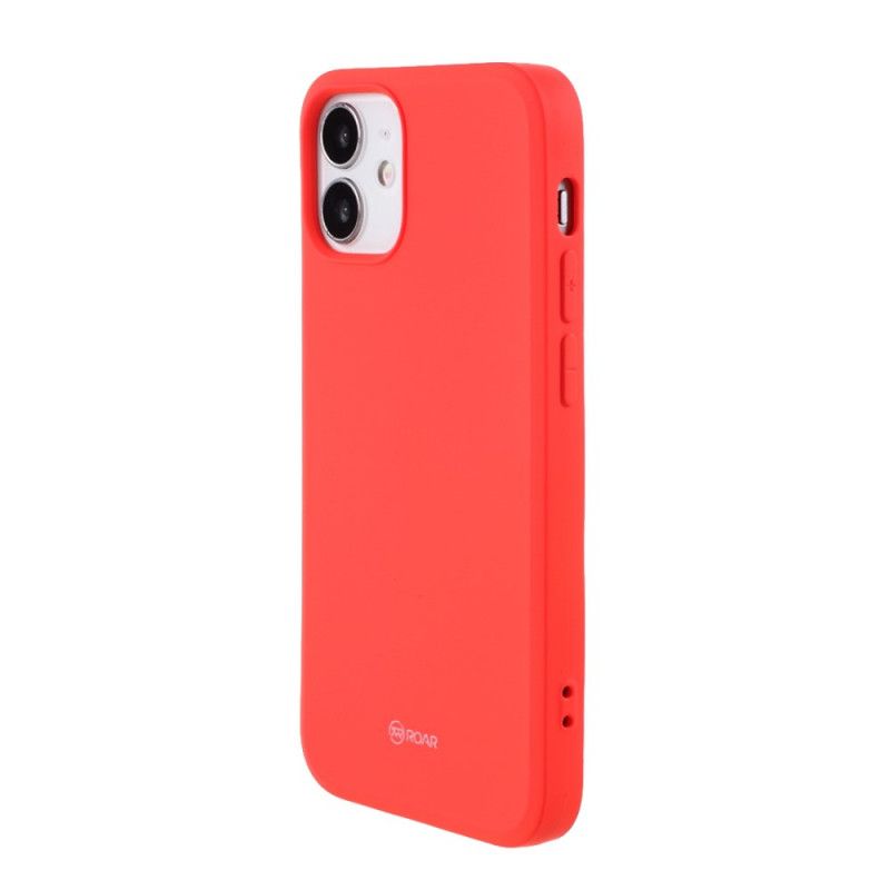 Futerały iPhone 12 Mini Szary Czarny Etui na Telefon Seria Galaretek