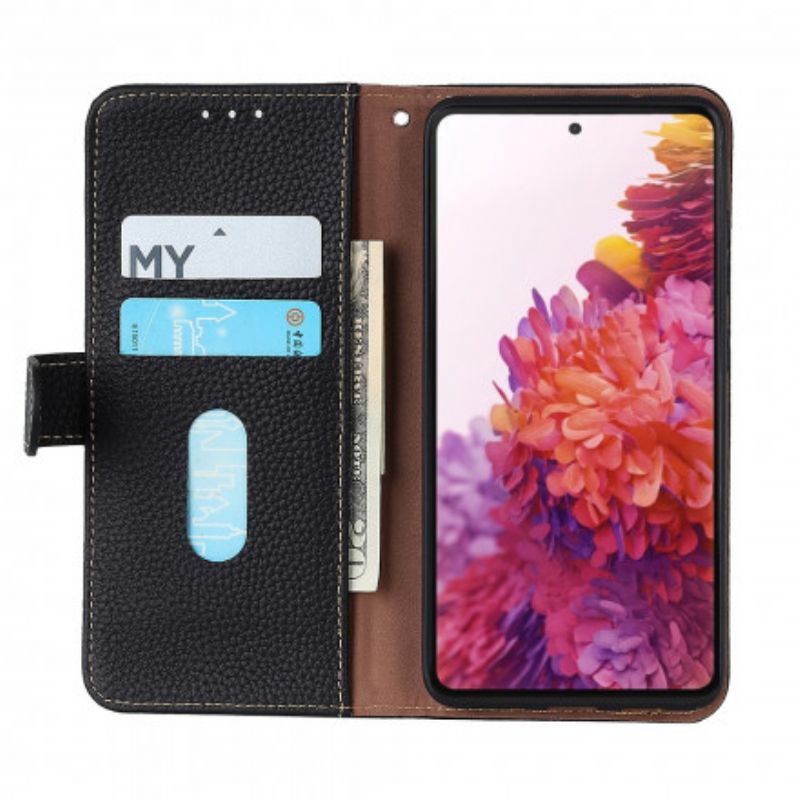 Etui Folio Xiaomi Mi 11 Ultra Litchi Khazneh Skóra