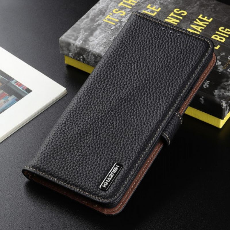 Etui Folio Xiaomi Mi 11 Ultra Litchi Khazneh Skóra