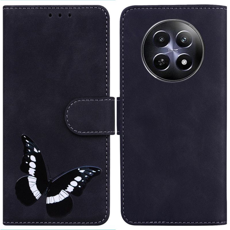 Etui Folio Do Realme 12 / 12x 5g Nadruk Motyla