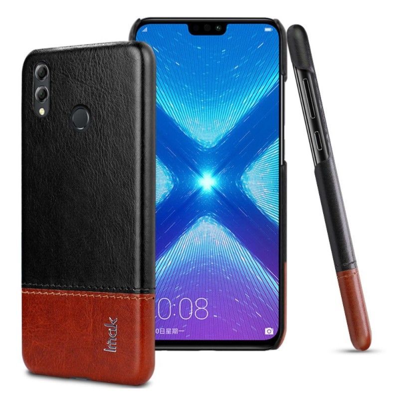 Etui Honor 8X Brązowy Imak Ruiyi Seria Imak Efekt Skóry Etui Ochronne