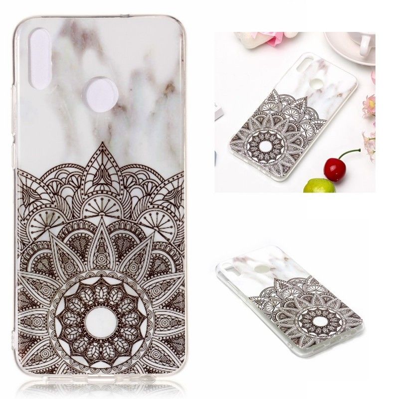 Etui Honor 8X Marmurkowa Mandala